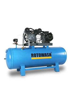 Rotowash 3hp 200 Lt Tek Kademeli Tek Pistonlu Kompresör