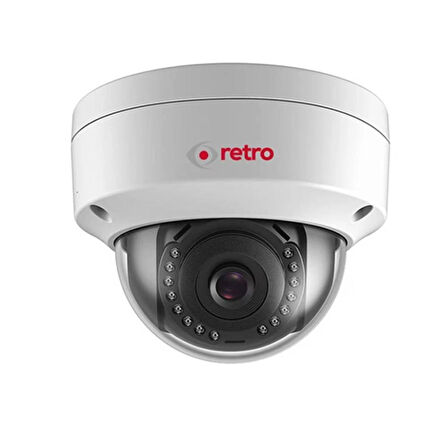 Rt-fd1141 4mp 2.8mm Lensli Poe Ip Dome Güvenlik Kamerası