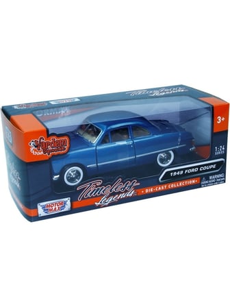 BYR Motormax 1:24 1949 Ford Coupe Model Araba