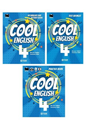 Cool English 4. Sınıf 3lü Set *practice Book Vocabulary And Activity Book Test Booklet