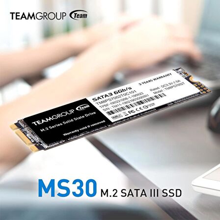 TEAM 256GB MS30 TM8PS7256G0C101 500- 300MB/s M2 SATA-3 Disk