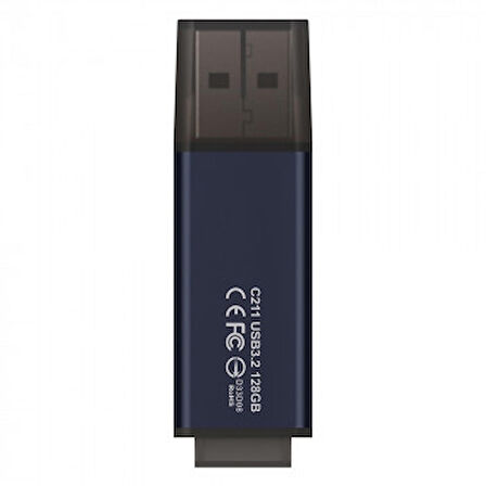 Team C211 128GB Metal Kasa USB 3.2 Gen1 (TC2113128GL01)