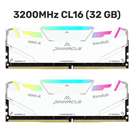 Timetec Pinnacle PKMD4U32C16CHW32G 32GB DDR4 3200Mhz 2Rx8 CL16 RGB Masaüstü Ram