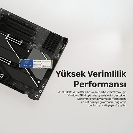 Timetec Elite MS40 4TB 5000/4700MB/s Gen4x4 22x80 M.2 NVMe SSD
