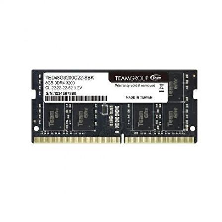 KINGSTON 8 GB DDR4 3200 Mhz SODIMM TEAM ELITE