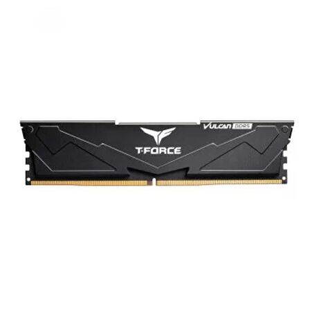 TEAM T-FORCE VULCAN BLACK 32GB(2X16GB) 6000MHZ DDR5 CL38 GAMİNG RAM (FLBD532G6000HC38ADC01)