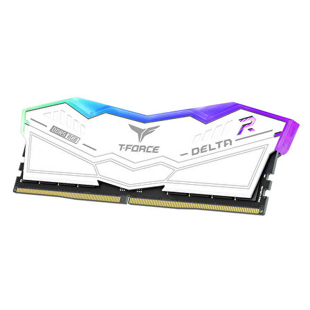 Team T-Force DELTA RGB 32 GB (2X16GB) 5600 MHz DDR5 CL38 Beyaz Gaming Ram (FF4D532G5600HC38GDC01)