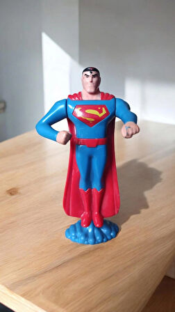 vintage süperman orijinal figür oyuncak & 15 cm