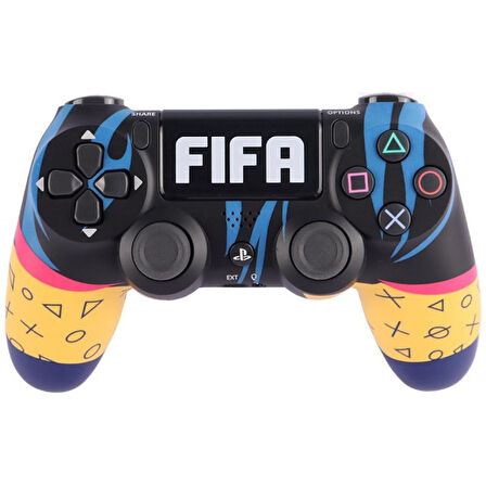 DualShock 4 V2 FİFA Midnight Edition ZCT2 Kablosuz PS4 Oyun Kolu