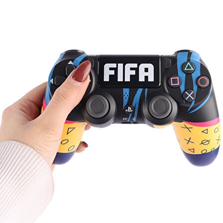 DualShock 4 V2 FİFA Midnight Edition ZCT2 Kablosuz PS4 Oyun Kolu