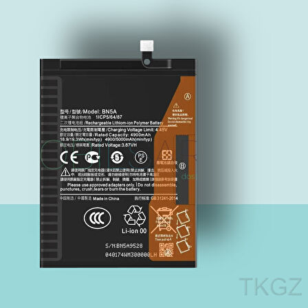 Tkgz - Xiaomi POCO M3 PRO - BN5A - Batarya Pil Orijinal Sıfır