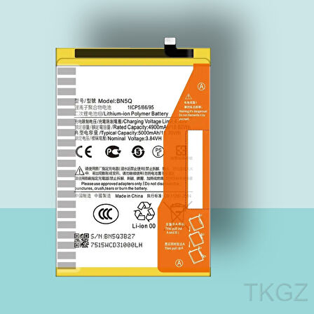 Tkgz - Xiaomi REDMİ 13C - BN5Q - Batarya Pil Orijinal Sıfır
