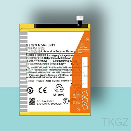 Tkgz - Xiaomi REDMİ 7A - BN49 - Batarya Pil Orijinal Sıfır