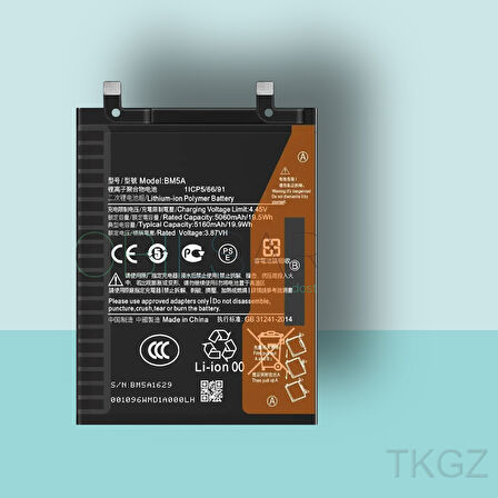 Tkgz - Xiaomi REDMİ NOTE 11 PRO 5G - BM5A - Batarya Pil Orijinal Sıfır