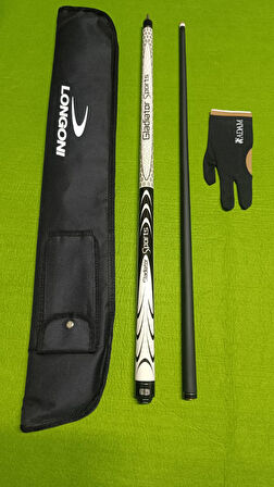 BİLARDO ISTAKA ÇANTASI GLADİATOR ÜÇ BANT BİLARDO ISTAKASI BEYAZ 