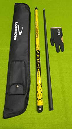 BİLARDO ISTAKA ÇANTASI GLADİATOR ÜÇ BANT BİLARDO ISTAKASI SARI