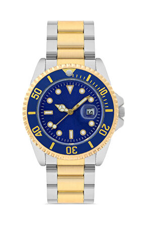 Ticarto Erkek Çelik Kol Saati TCTSR001005S0048