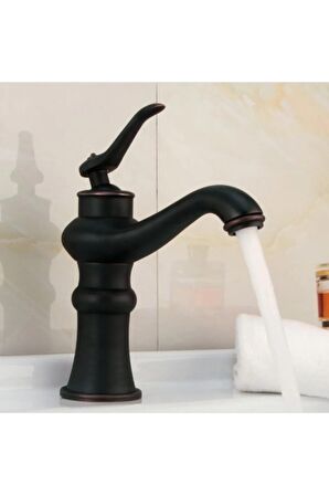 Banyo Lavabo Bataryası Mat Siyah Yeni Model 5 Yıl Garantili