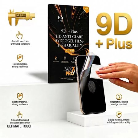Honor 600 LİTE Uyumlu NANO Ekran Koruyucu 0.35 mm Extra Dayanıklı Koruma 9H + PLUS HD MAXXPRO