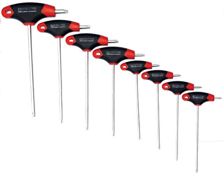 İzeltaş 4909 T Tipi Torx Allen Anahtar Takım