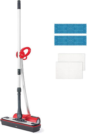 Polti Moppy Red Kablosuz Buharlı Temizleyici Paspas - TEŞHİR ÜRÜNÜ