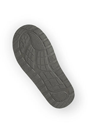 İçi Kürklü Paraşüt Kumaş Cırtlı Kalın Taban Kadın Bot GRİ