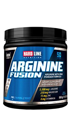 Hardline Nutrition Arginine Fusion 650 Gr Portakal Aroma Arjinin