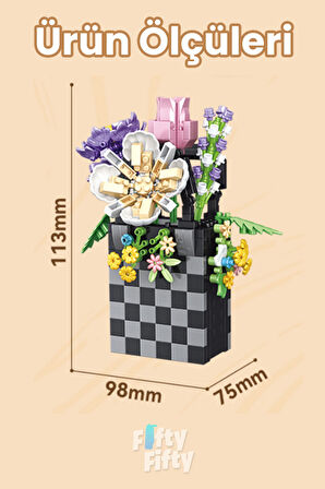 Panlos BOUTIQUE Serisi Siyah Çanta Figürü 556 Parça Oyuncak Yapım Seti -FFP1073