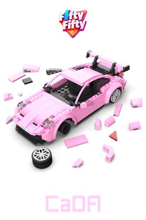 Cada Bluetooth Kontrol Legend Sports Car Rs (280 Parça) Oyuncak Yapım Seti Blok Araba -FFCADA-C51084W