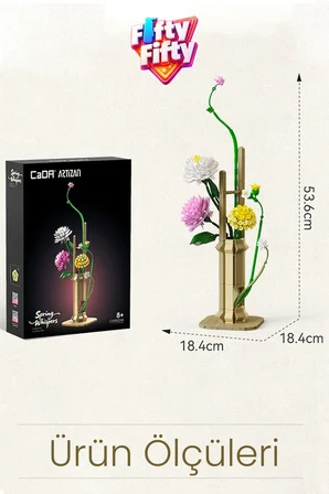 CADA Artizan Spring C59023W Dekoratif ve Koleksiyonluk Çiçek Modeli 613 Parça  FFC59023W 
