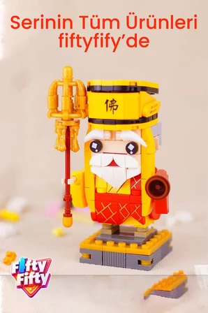 Loz Micro Anime Serisi 1547 Modeli 312 Parça Dekoratif Oyuncak Yapım Seti Yapı Blok