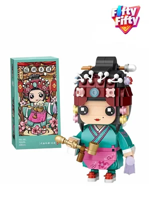 Loz Micro Anime Serisi 1551 Modeli 276 Parça Dekoratif Oyuncak Yapım Seti Yapı Blok