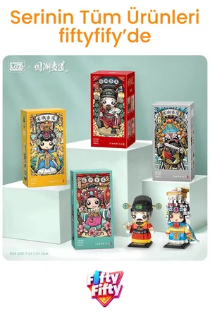 Loz Micro Anime Serisi 1551 Modeli 276 Parça Dekoratif Oyuncak Yapım Seti Yapı Blok
