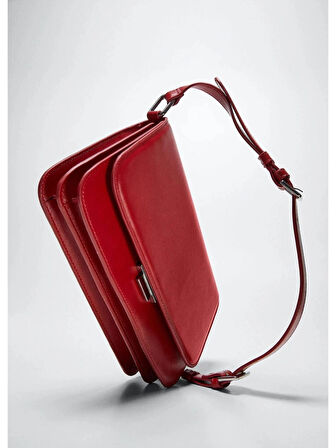 Mango Kırmızı Kadın Omuz Çantası