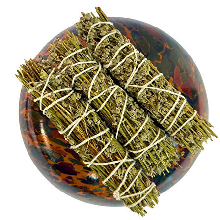 Uretti - Okay 5711 Doğal Lavanta Ve Kekik Tütsü Seti (3 Adet) – Bereket Ve Arınma İçin El Yapımı Aromatik Demet