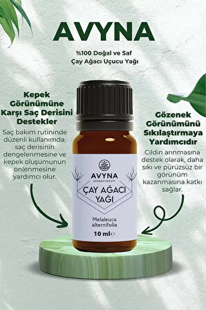 Reyo Avyna Çay Ağacı Uçucu Yağı 10 ml %100 Saf ve Doğal