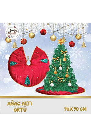 Polar Yılbaşı Ağaç Altı Örtüsü 90*90