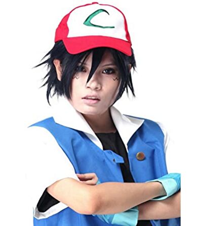 Pokemon Go Şapka Işlemeli Fileli Ash Ketchum