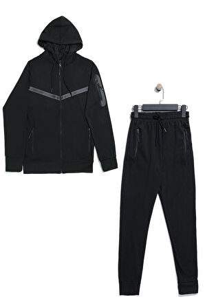 Unısex Dalgıç Kumaş Kapüşonlu Eşofman Takımı ESF-600