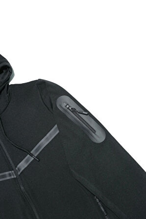 Unısex Dalgıç Kumaş Kapüşonlu Eşofman Takımı ESF-600