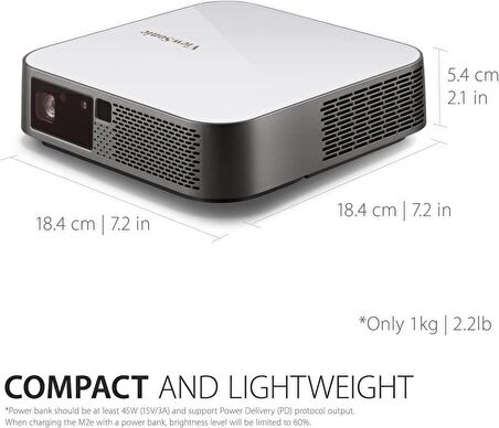 Viewsonic M2e VS18294 DLP FHD Projeksiyon