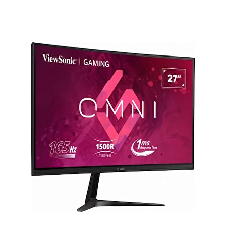 VIEWSONIC 27" VX2718 -2KPC-MHDJ 2K QHD 1MS 180HZ 2XHDMI DP HDR10 FREESYNC PREMIUM CURVE GAMING MONITOR