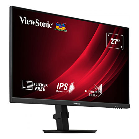 ViewSonic VG2709-2K-MHD 27" 75Hz 5Ms HDMI+DP HDR WQHD IPS Pivot Vesa Monitör