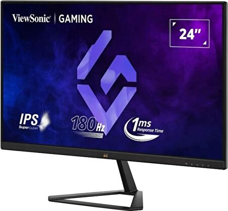 VIEWSONIC 24" VX2479-HD-PRO FULLHD 1MS 180HZ IPS HDMI DP FREESYNC HDR10 SUPERCLEAR GAMING MONITOR