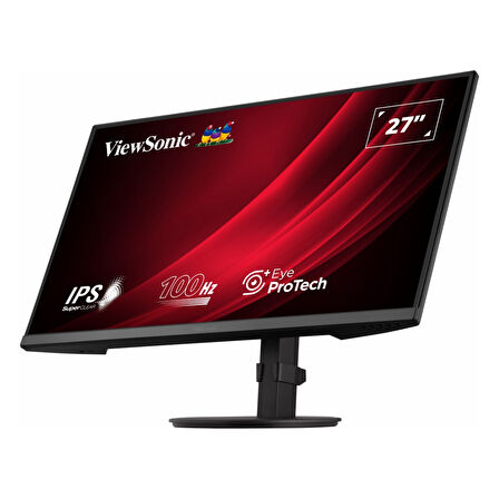 ViewSonic VG2708A-MHD 27" 100Hz 5Ms VGA+HDMI+DP FullHD IPS Pivot Vesa Monitör