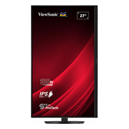 ViewSonic VG2708A-MHD 27" 100Hz 5Ms VGA+HDMI+DP FullHD IPS Pivot Vesa Monitör