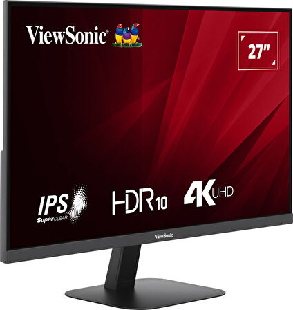 ViewSonic VA2708-­4K-­HD 27" 4ms UHD 60Hz IPS Monitörü