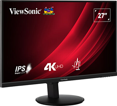 ViewSonic VG2708-­4K 27" 4ms UHD 60Hz Pivot IPS Monitörü