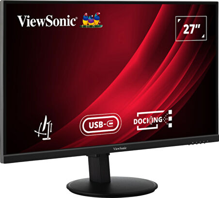 VIEWSONIC 27" VG2709U-2K 27 4MS 100HZ HDMI DP ETHERNET PİVOT IPS 2K GAMING MONITOR