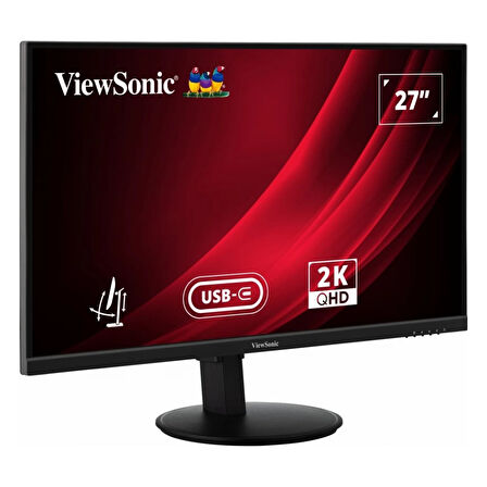 ViewSonic VG2709-2K-MHDU-2 27" 100Hz 4Ms HDMI+DP+USB-C HDR WQHD IPS Pivot Vesa Monitör